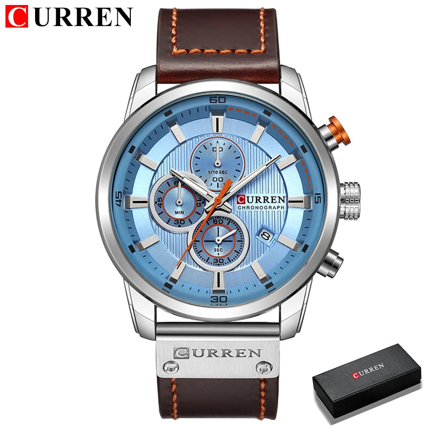 Relógio Curren Luxo - Coleção especial