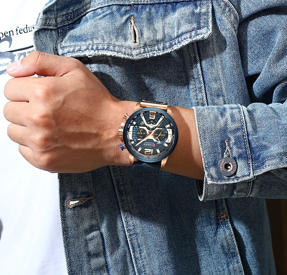 Curren Luxo Sport Fino - Blue